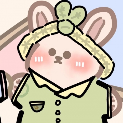 微信QQ卡通头像夏子衿/可可爱爱的手绘小熊/兔兔情头.图片