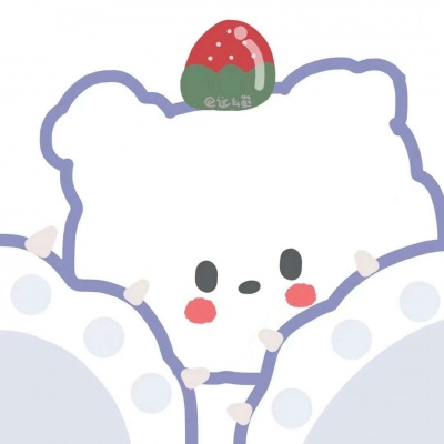 微信QQ卡通头像夏子衿/可可爱爱的手绘小熊/兔兔情头.图片