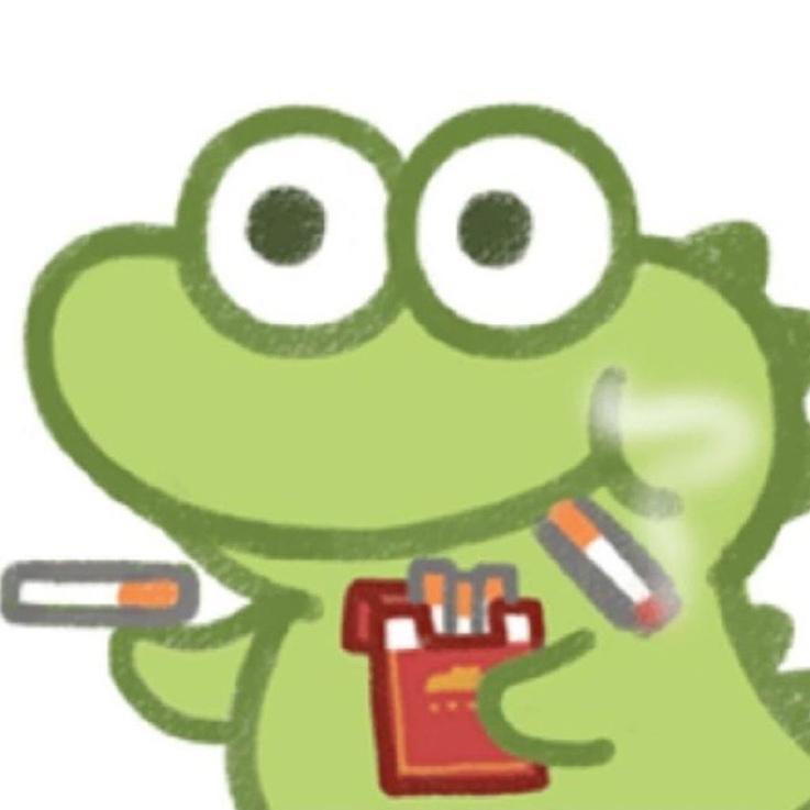 微信QQ最火的经典卡通小鳄鱼头像大全